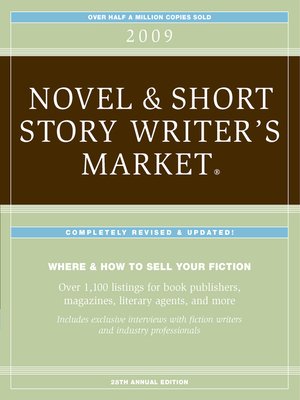 cover image of 2009 Novel & Short Story Writer's Market--Listings